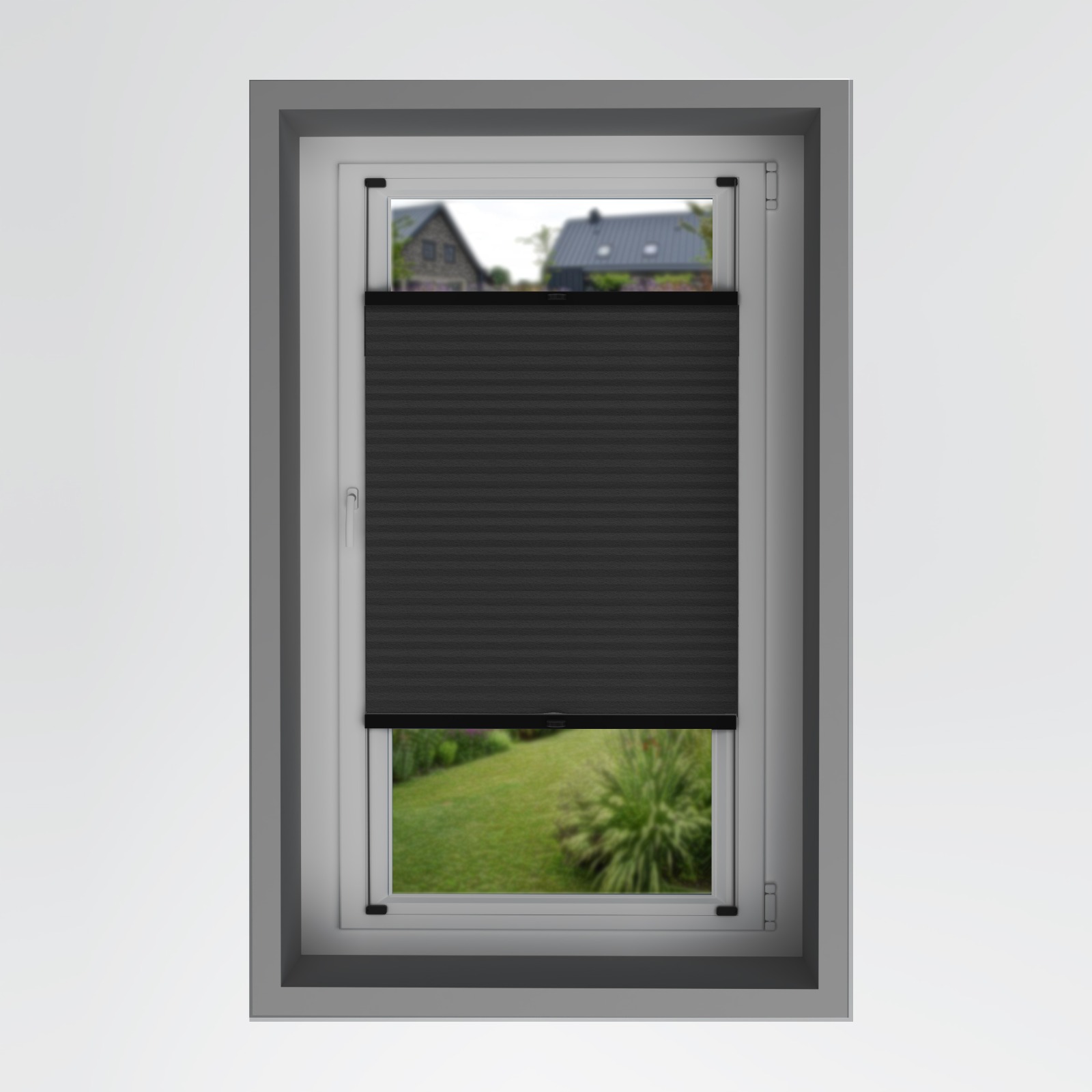 Op de glaslat handbediening